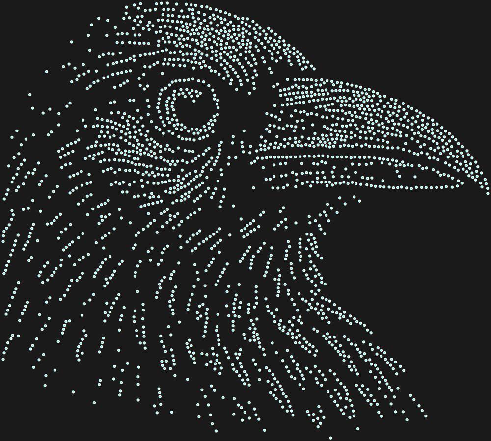 Трафарет Ворон — RHT_RAVEN1_SS6_CRYSTAL_AB_DMC