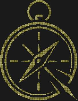 Компас – ваш путеводный маяк из 5151 сияющей стразы, укажет путь к блистательным открытиям и вдохновению.