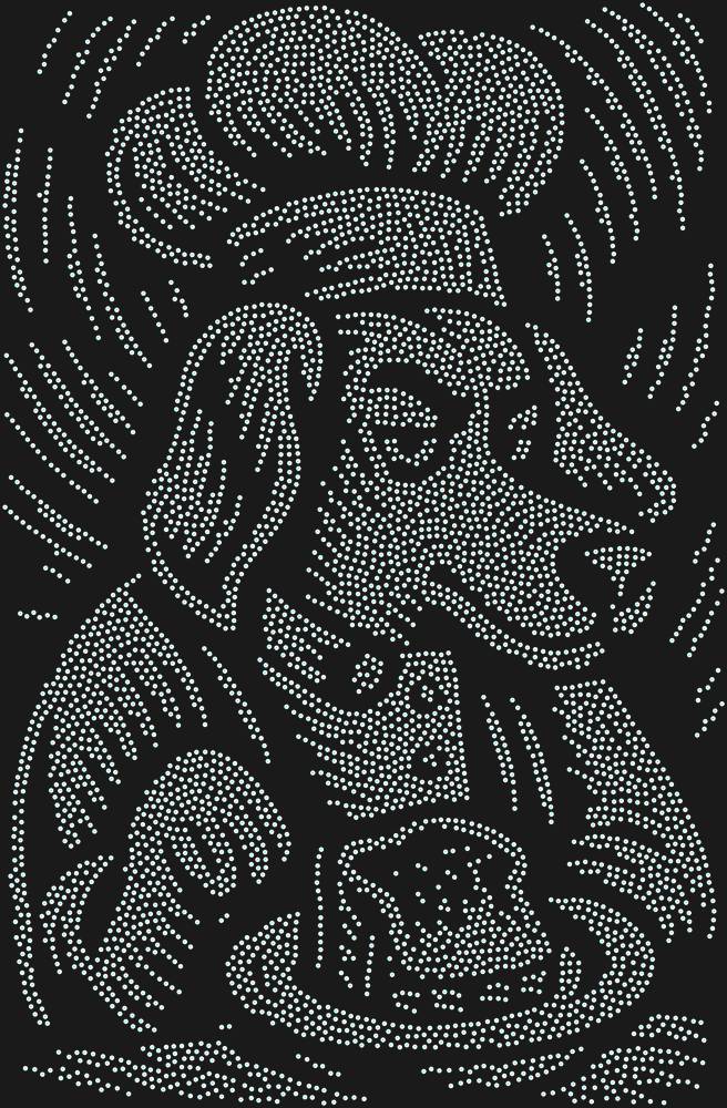 Трафарет Chef Dog — RHT_DOGCOOK1_SS8_CRYSTAL_AB_DMC