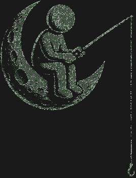 «Рыбак на луне» — это 3761 сияющая искра, где каждая страза — это мечта, застывшая в волшебном танце, призывающая к полёту фантазии.