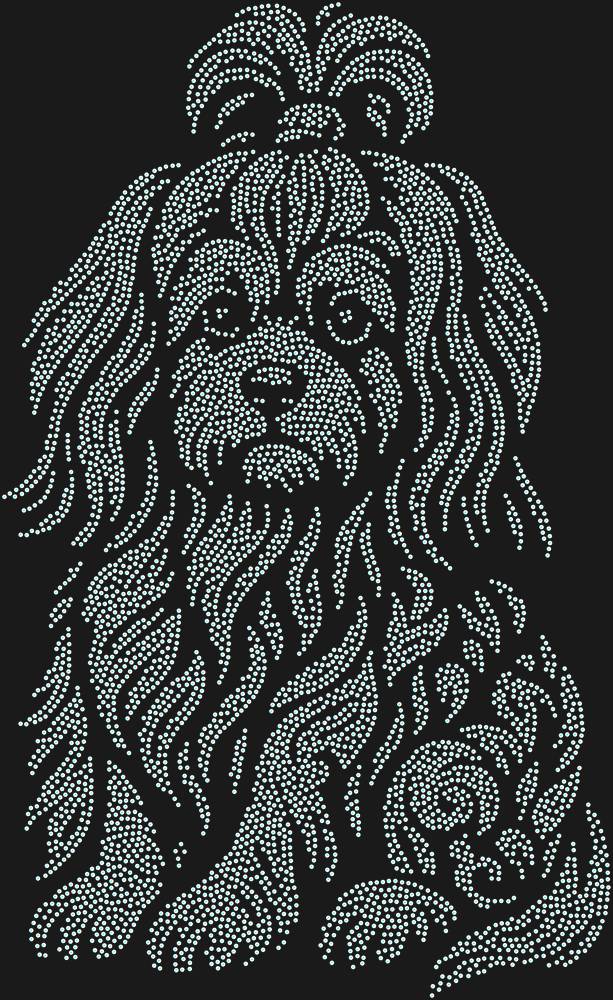Трафарет Ши-тцу — RHT_SHIHTZU1_SS16_CRYSTAL_AB_DMC