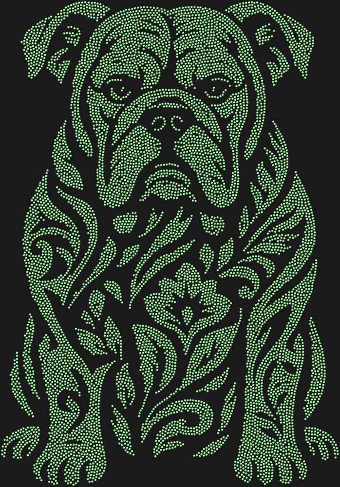 Трафарет Bulldog — RHT_BULLDOG1_SS5_LT_PERIDOT