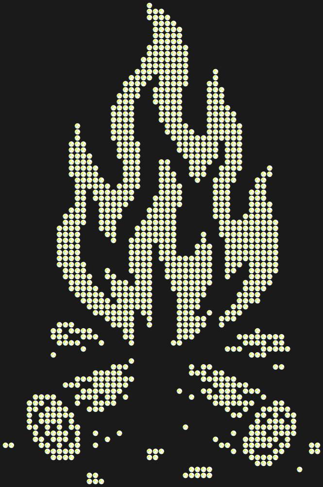 Трафарет Bonfire — RHT_BONFIRE1_SS10_CRYSTAL_AB