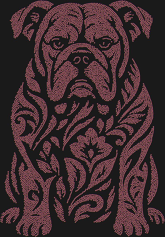 Трафарет Bulldog — RHT_BULLDOG1_SS12_RAINBOW
