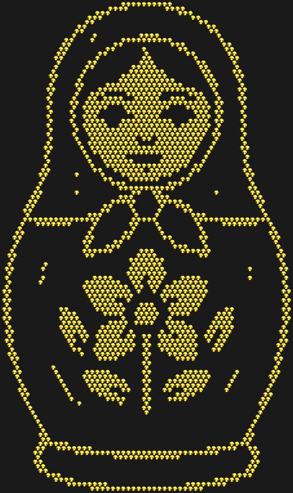 Трафарет Matryoshka doll — RHT_MATRYOSHKA1_SS16_GOLD