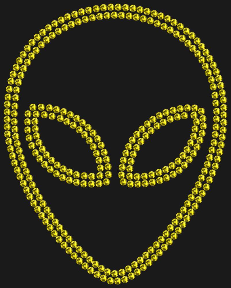 Трафарет Alien — RHT_UFO1_SS10_OLIVE