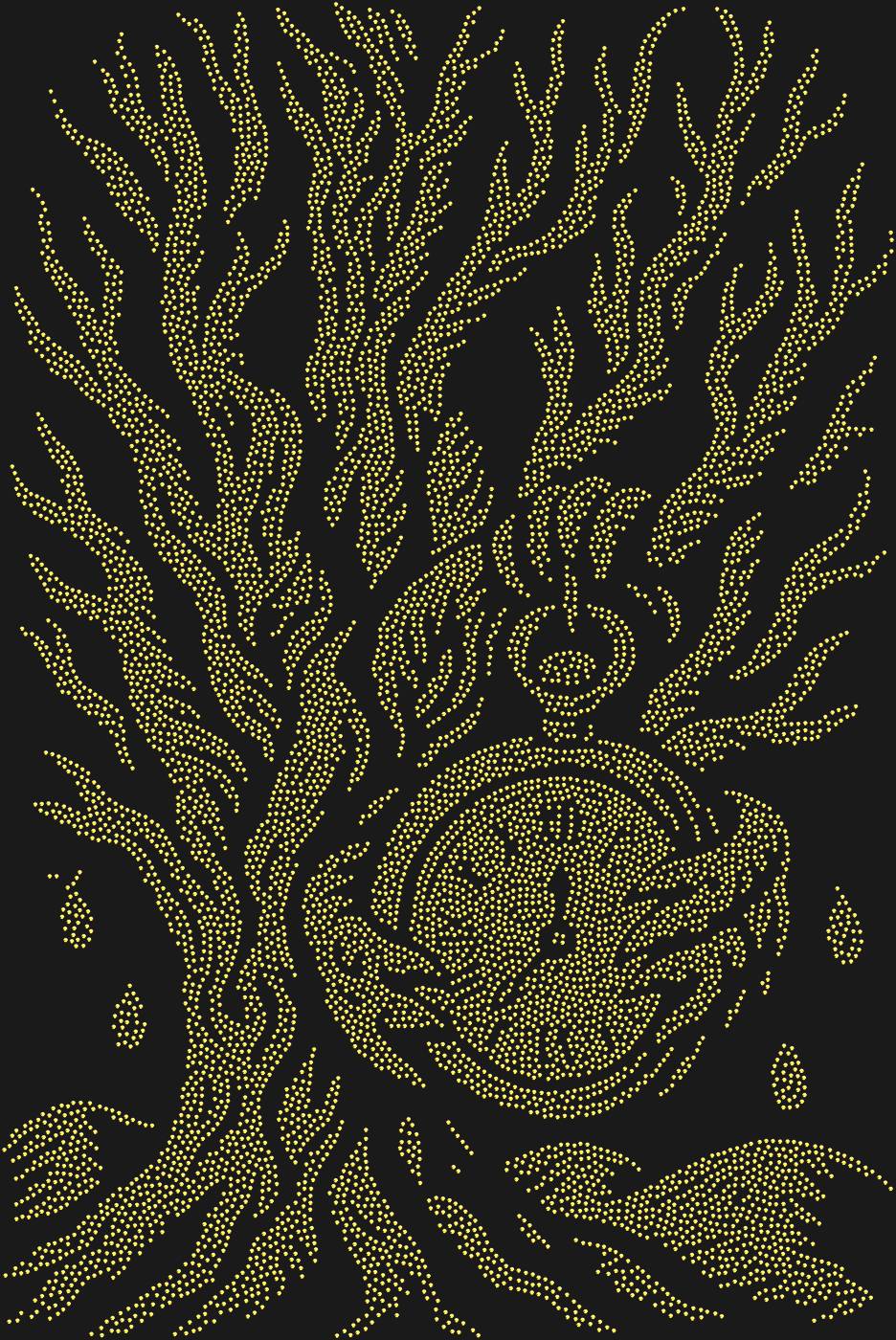Трафарет Старый дуб — OLDTREE1