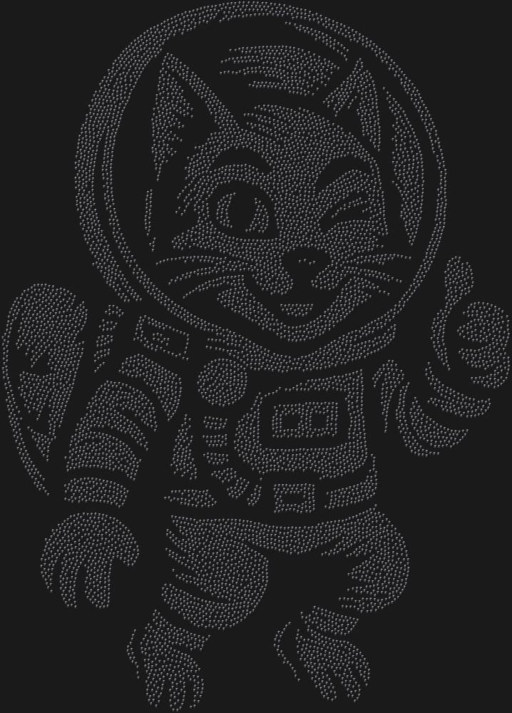 Трафарет Кот в космосе — RHT_CATSPACE1_SS4_JET_BLACK