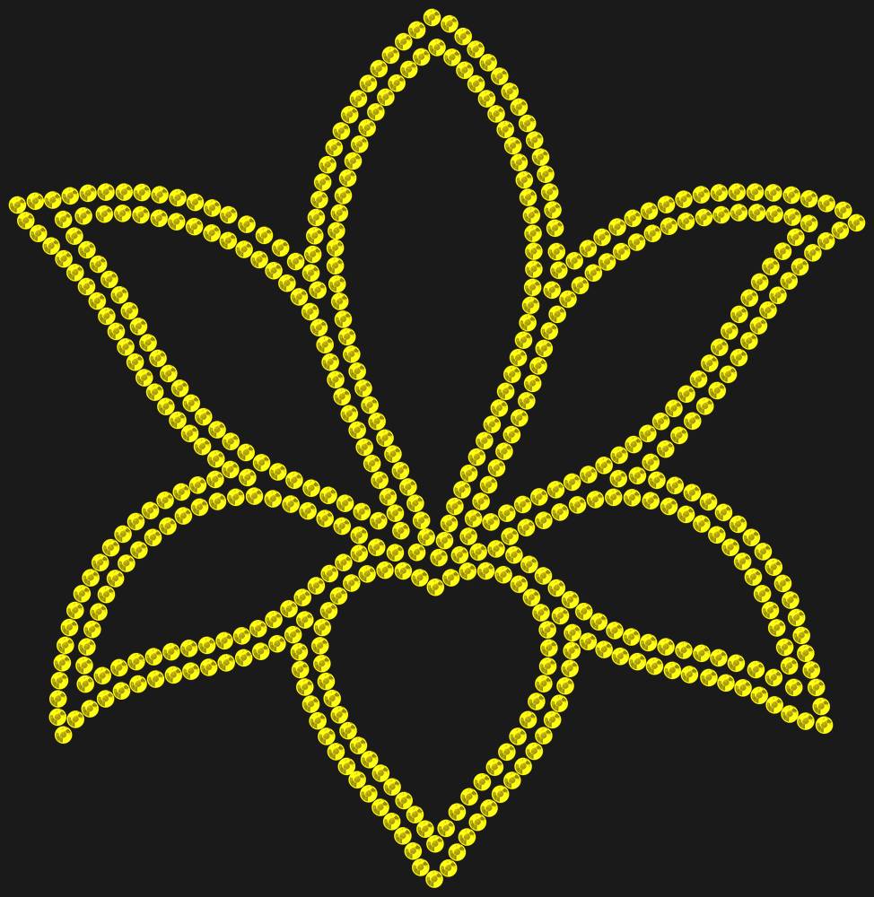 Трафарет Lily — RHT_LILY1_SS16_CITRINE