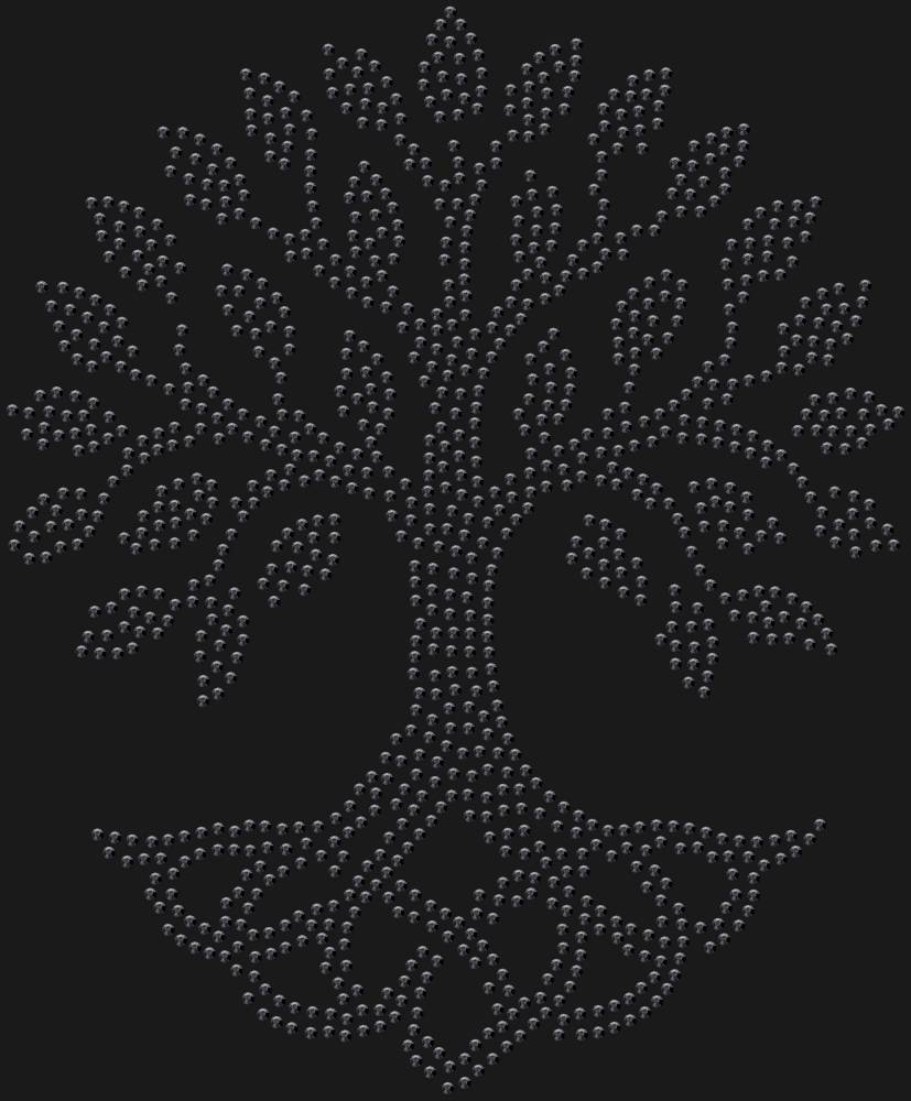 Трафарет Tree of Life — RHT_TREEOFLIFE1_SS16_JET_BLACK