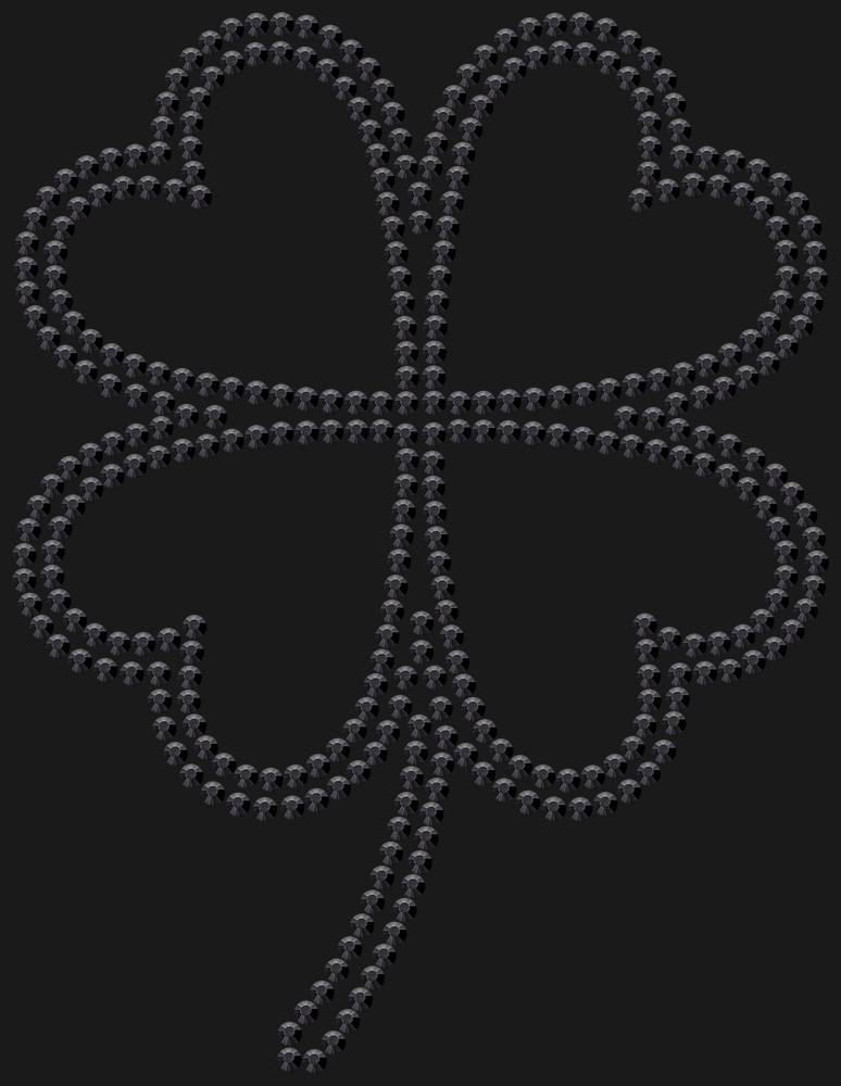 Трафарет Clover — RHT_CLOVER1_SS16_JET_BLACK