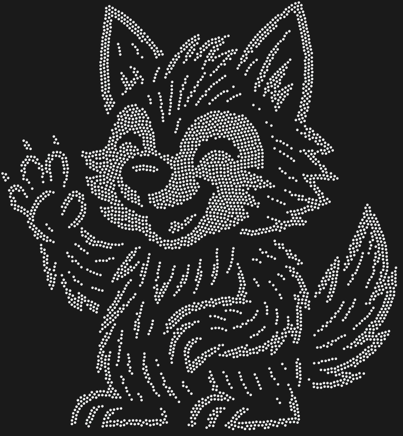 Трафарет Крошечный оборотень — WEREWOLF1