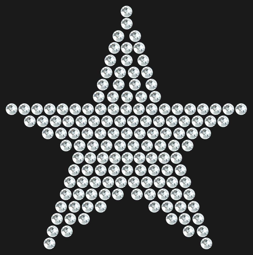 Трафарет Mini Star Classic — RHT_STAR3_SS12_CRYSTAL_CLEAR