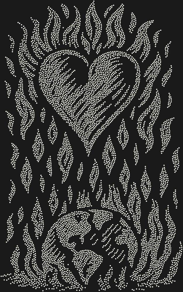 Трафарет Heart — RHT_HEARTFIRE1_SS12_CRYSTAL_AB