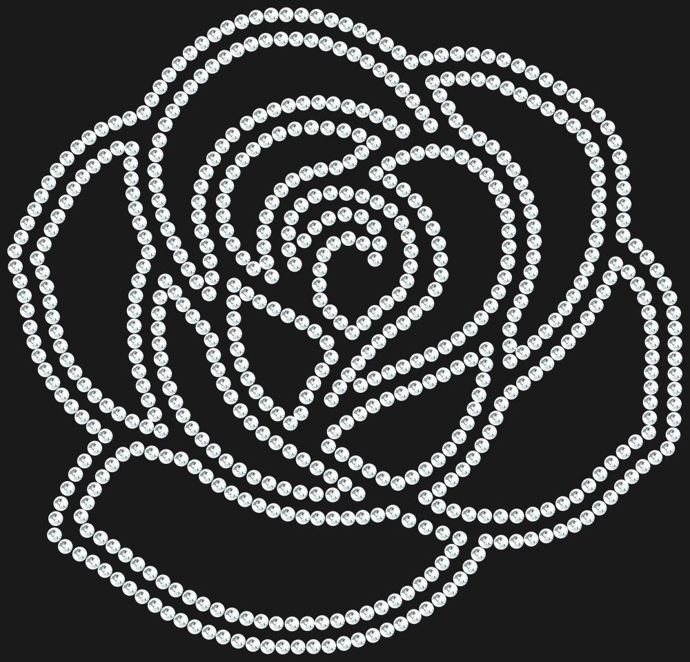 Трафарет Rose — RHT_ROSE1_SS16_CRYSTAL_CLEAR