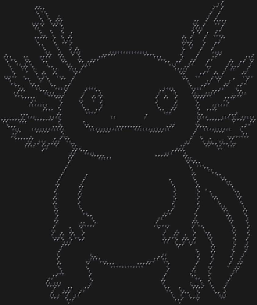 Трафарет Axolotl — RHT_AXOLOTL1_SS16_JET_BLACK