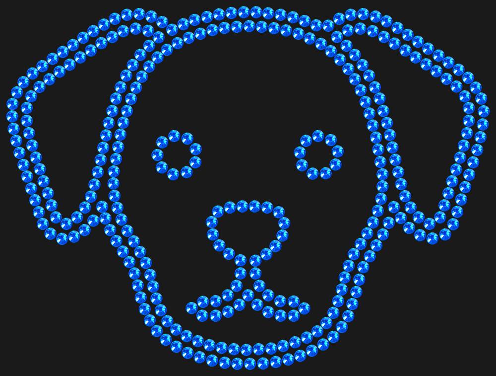 Трафарет Dog — RHT_DOG4_SS10_SAPPHIRE