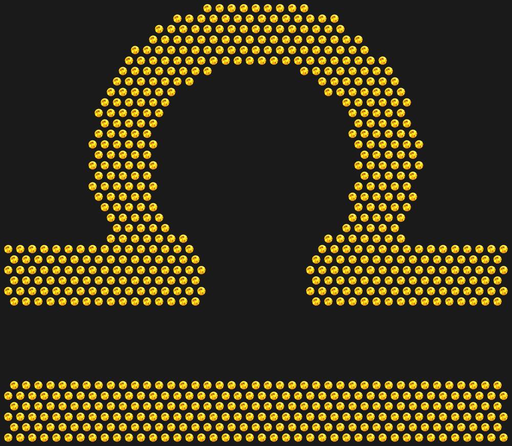 Трафарет Libra zodiac sign — RHT_ZODIACLIBRA1_SS16_TOPAZ