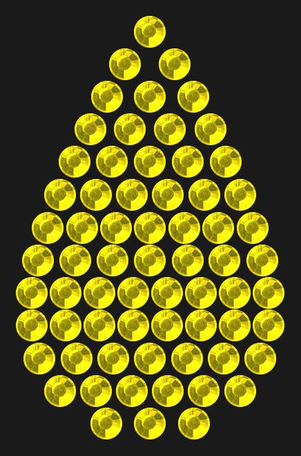 Трафарет Mini drop — RHT_DROP1_SS16_CITRINE