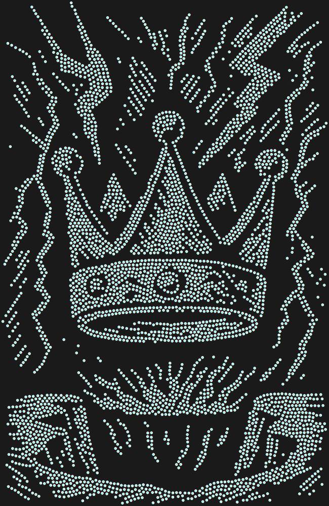 Трафарет Crown — RHT_CROWNABYSS1_SS20_CRYSTAL_AB_DMC