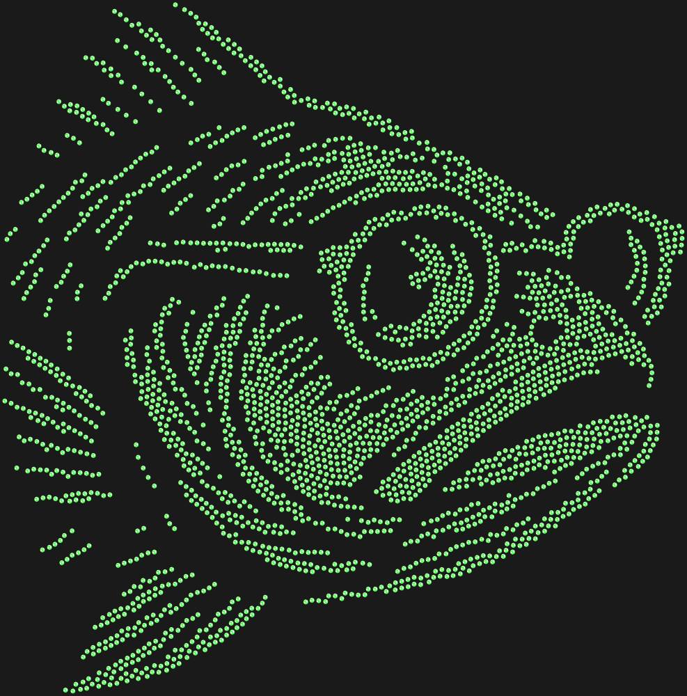 Трафарет Рыба в очках — RHT_FISHGLASS1_SS16_LT_PERIDOT