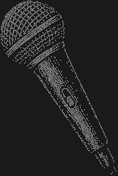 Рисунок из страз по номерам «Микрофон», сияющий 2148 искрами, превратит вашу мечту о сцене в сверкающую реальность, где каждый блик – это нота вашей души.