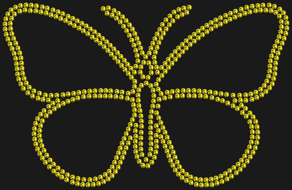 Трафарет Butterfly — RHT_BUTTERFLY1_SS10_OLIVE