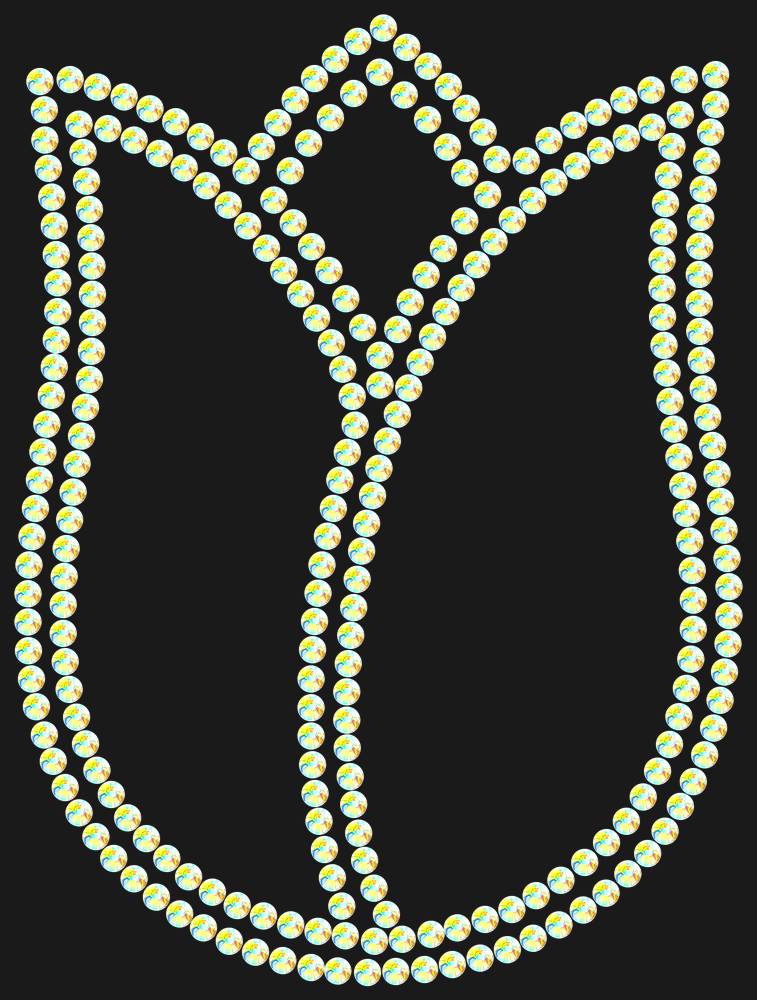 Трафарет Tulip — RHT_TULIP1_SS20_CRYSTAL_AB