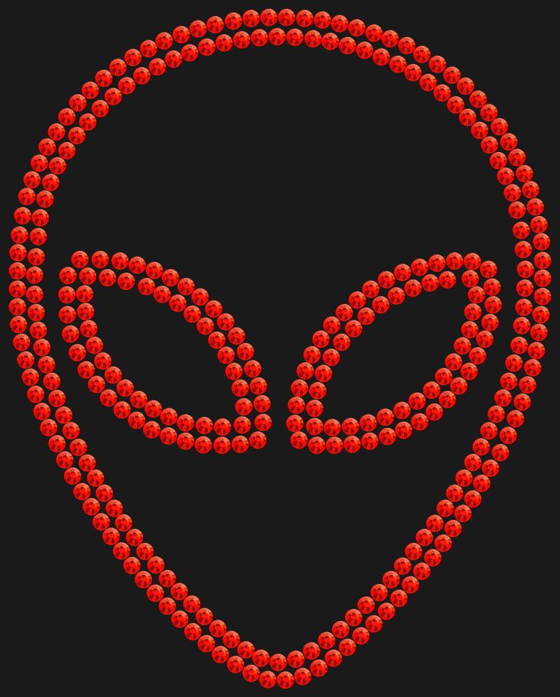 Трафарет Alien — RHT_UFO1_SS10_LT_SIAM