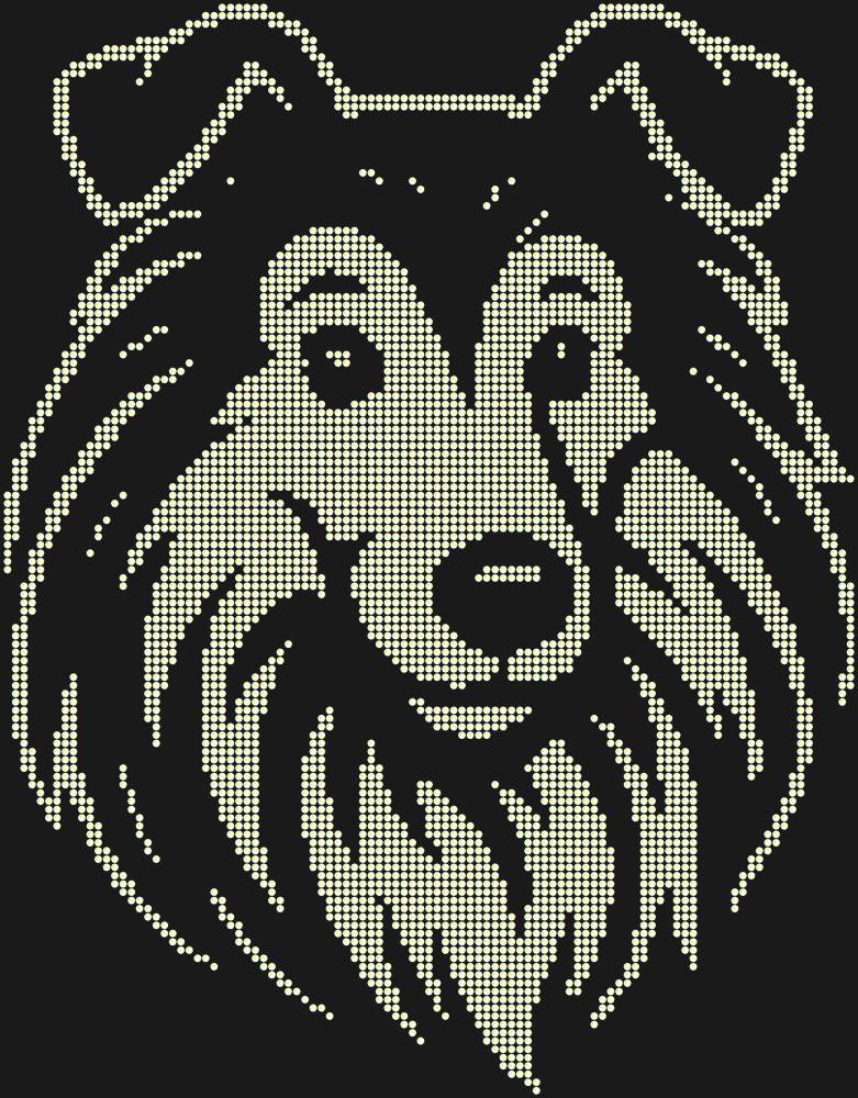 Трафарет Collie — RHT_DOG2_SS10_CRYSTAL_AB