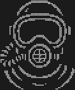 Diamond Painting Stencil "Diver." 853 rhinestones. This design is filled with an atmosphere of silent depth and resounding solitude — a choice for the strong and thoughtful.