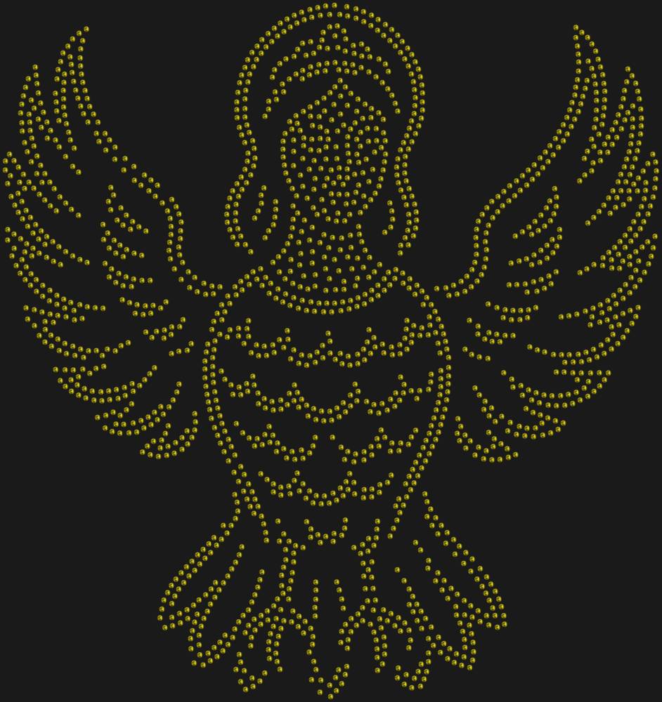 Трафарет Птица алконост — RHT_ALKONOST1_SS16_OLIVE