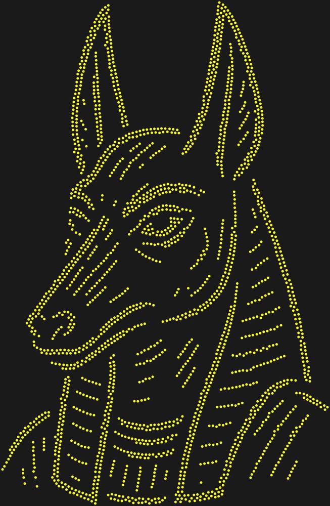 Трафарет Анубис — RHT_ANUBIS1_SS10_CITRINE