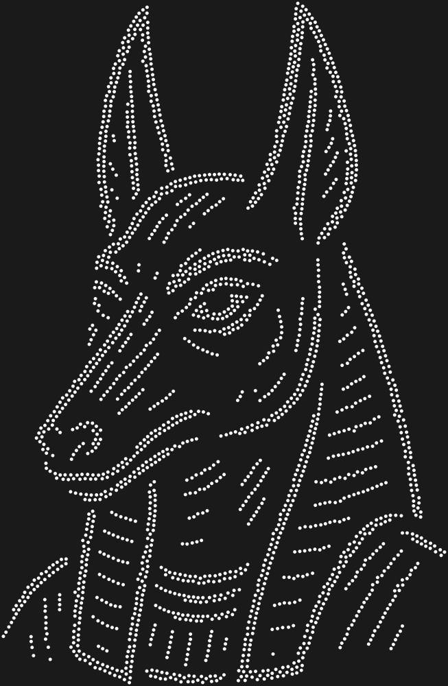 Трафарет Анубис — RHT_ANUBIS1_SS12_CRYSTAL_CLEAR