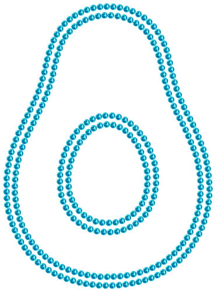 Трафарет Авокадо — RHT_AVOCADO1_SS10_AQUAMARINE