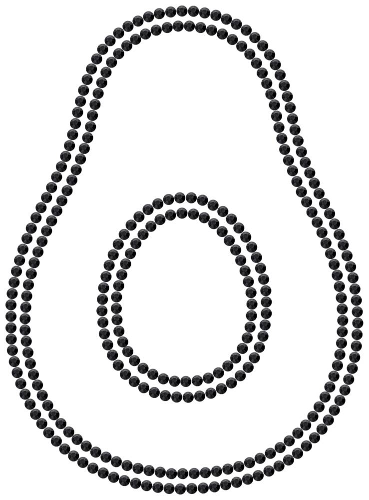 Трафарет Авокадо — RHT_AVOCADO1_SS16_JET_BLACK