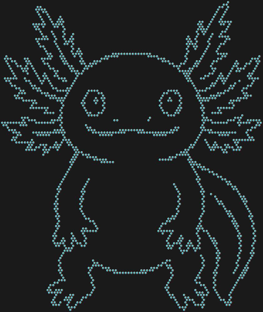 Трафарет Аксолотль — RHT_AXOLOTL1_SS10_CRYSTAL_AB_DMC
