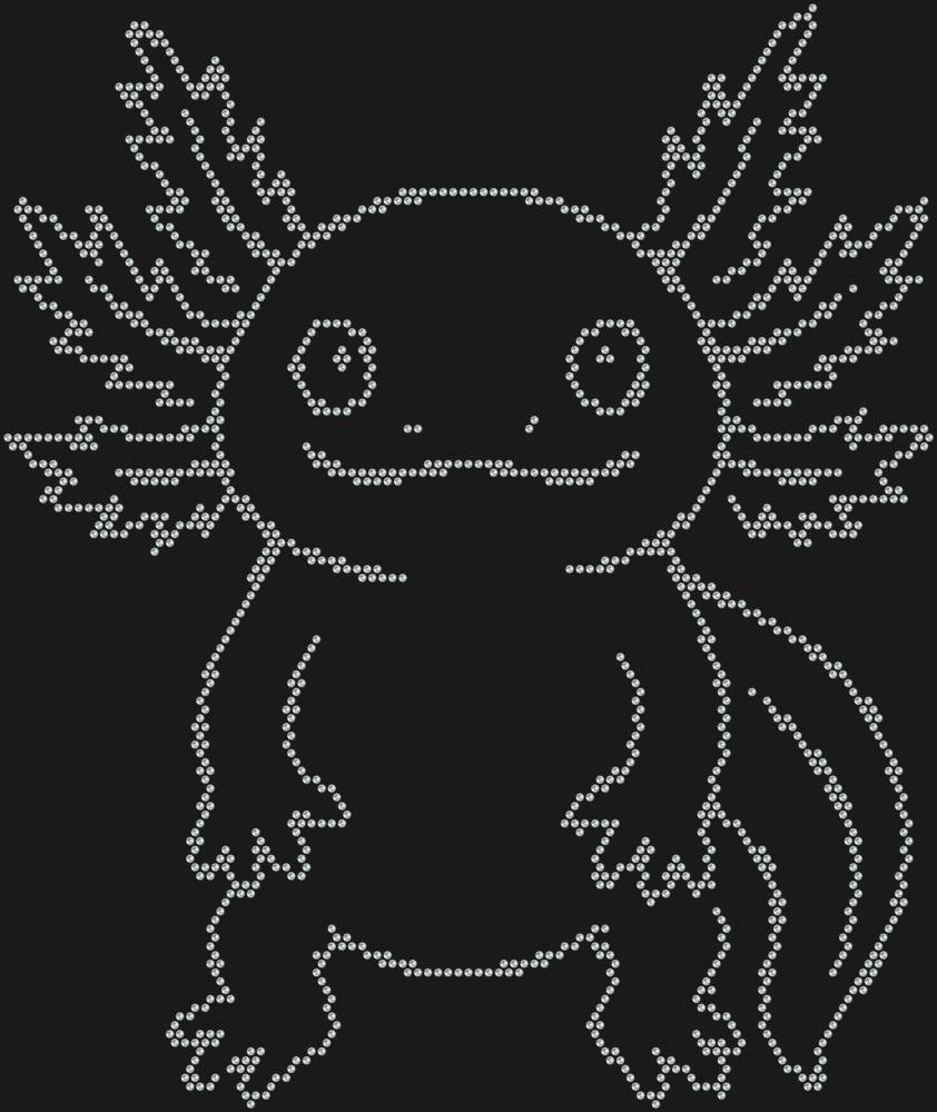 Трафарет Аксолотль — RHT_AXOLOTL1_SS10_CRYSTAL_CLEAR