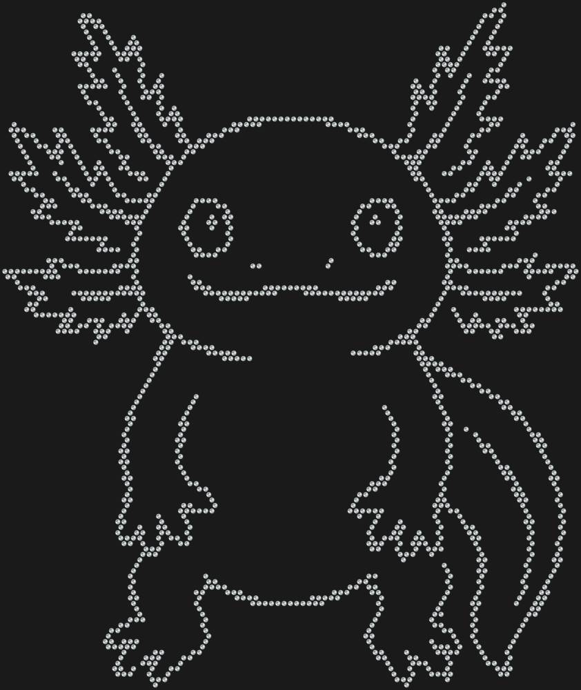 Трафарет Аксолотль — RHT_AXOLOTL1_SS12_CRYSTAL_CLEAR