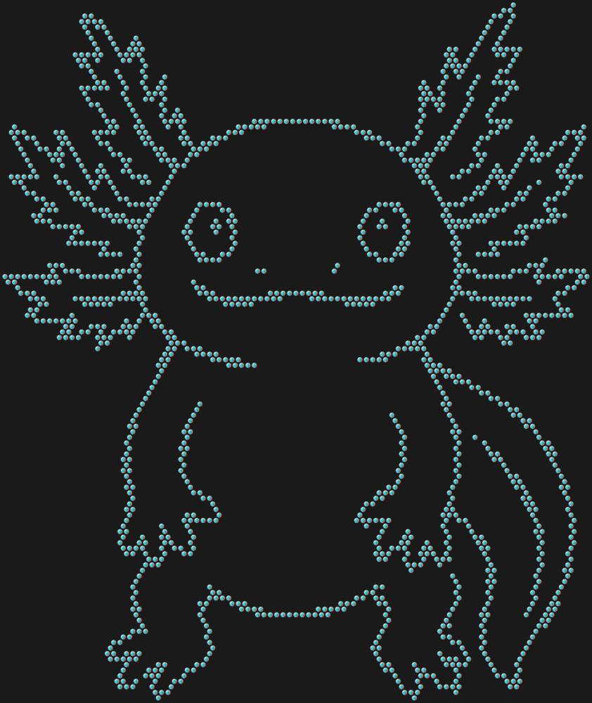 Трафарет Аксолотль — RHT_AXOLOTL1_SS16_CRYSTAL_AB_DMC