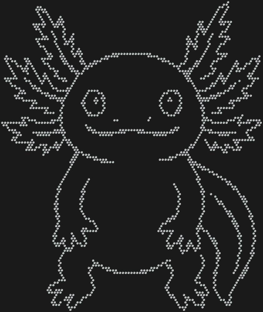Трафарет Аксолотль — RHT_AXOLOTL1_SS20_CRYSTAL_CLEAR