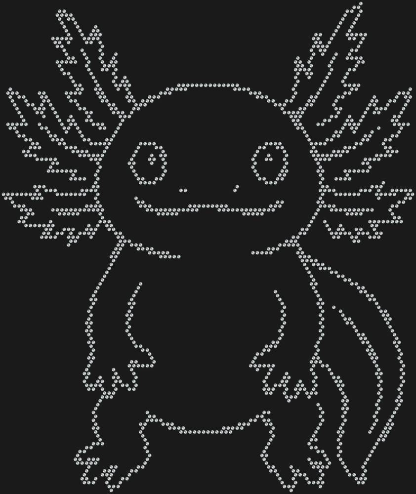 Трафарет Аксолотль — RHT_AXOLOTL1_SS6_CRYSTAL_CLEAR