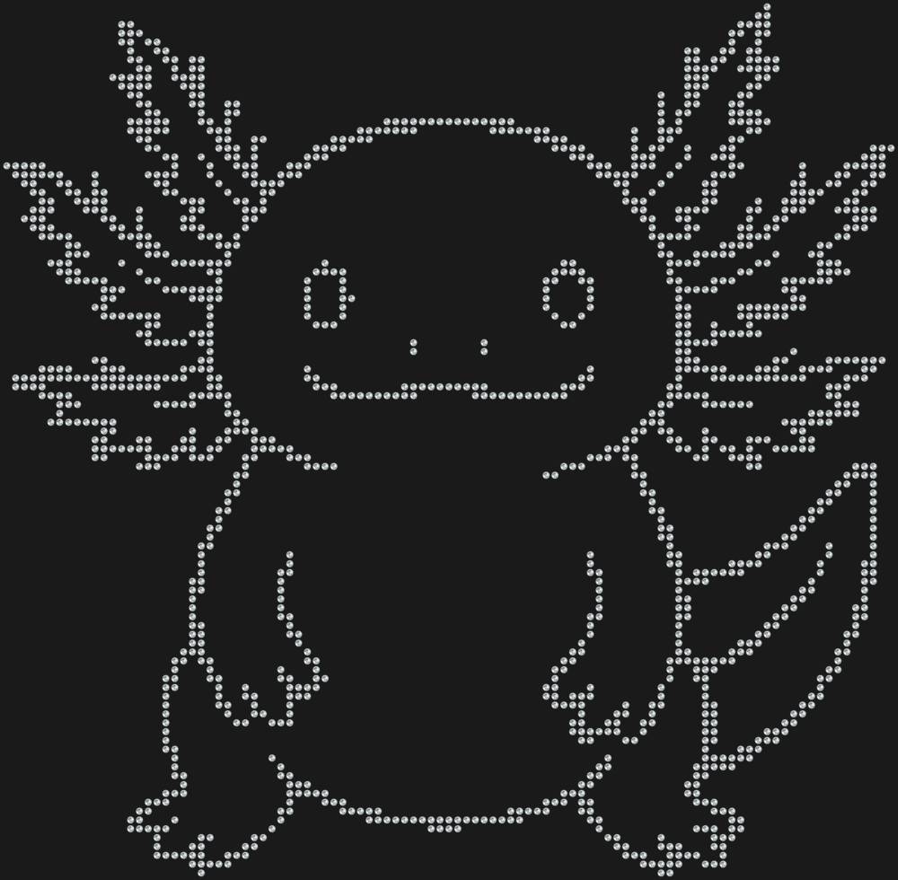 Трафарет Аксолотль — RHT_AXOLOTL2_SS16_CRYSTAL_CLEAR