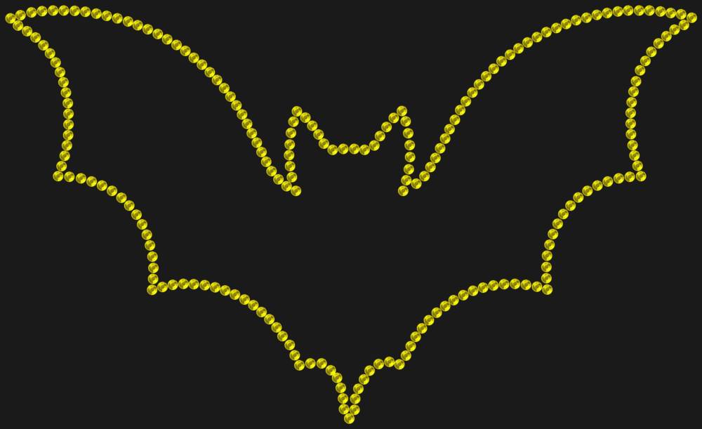 Трафарет Летучая мышь — RHT_BAT1_SS10_CITRINE