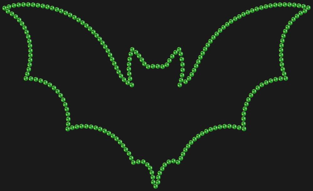 Трафарет Летучая мышь — RHT_BAT1_SS16_LT_PERIDOT