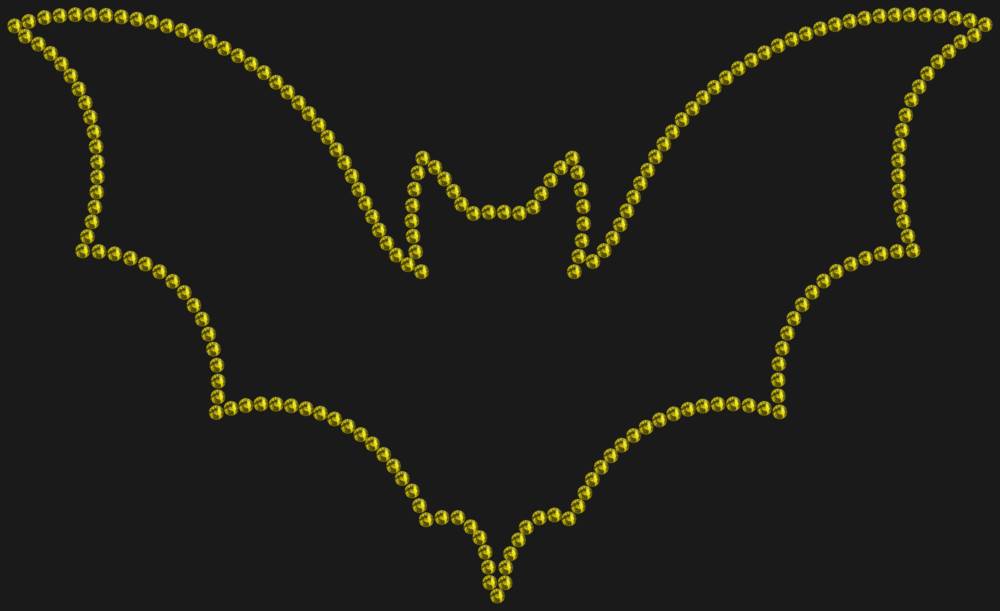 Трафарет Летучая мышь — RHT_BAT1_SS16_OLIVE