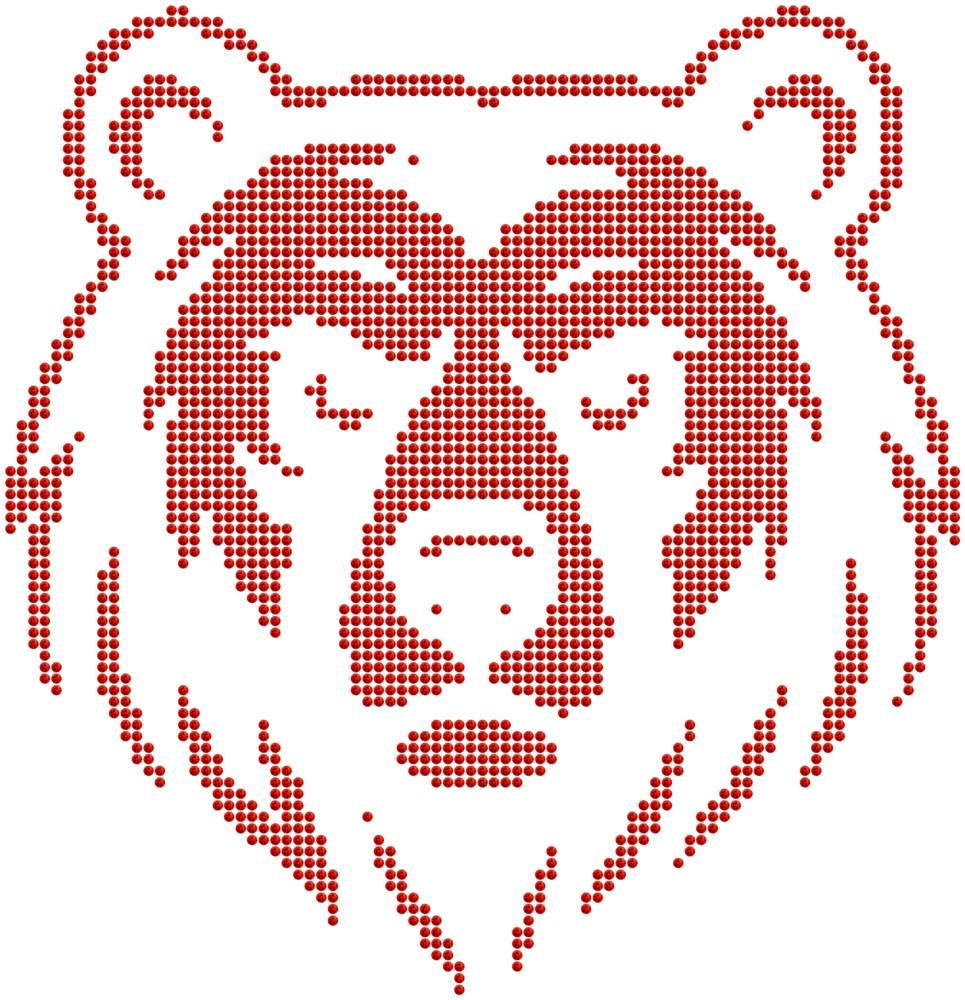 Трафарет Медведь — RHT_BEAR1_SS10_LT_SIAM