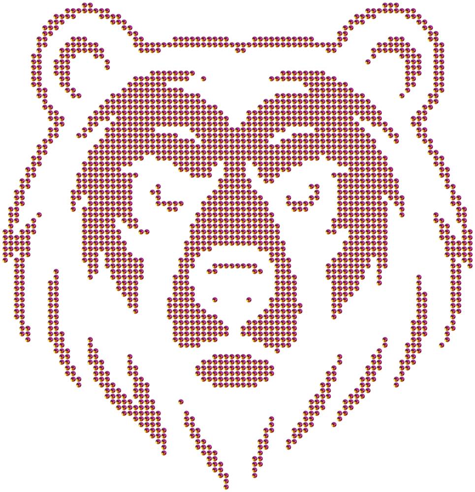 Трафарет Медведь — RHT_BEAR1_SS10_RAINBOW