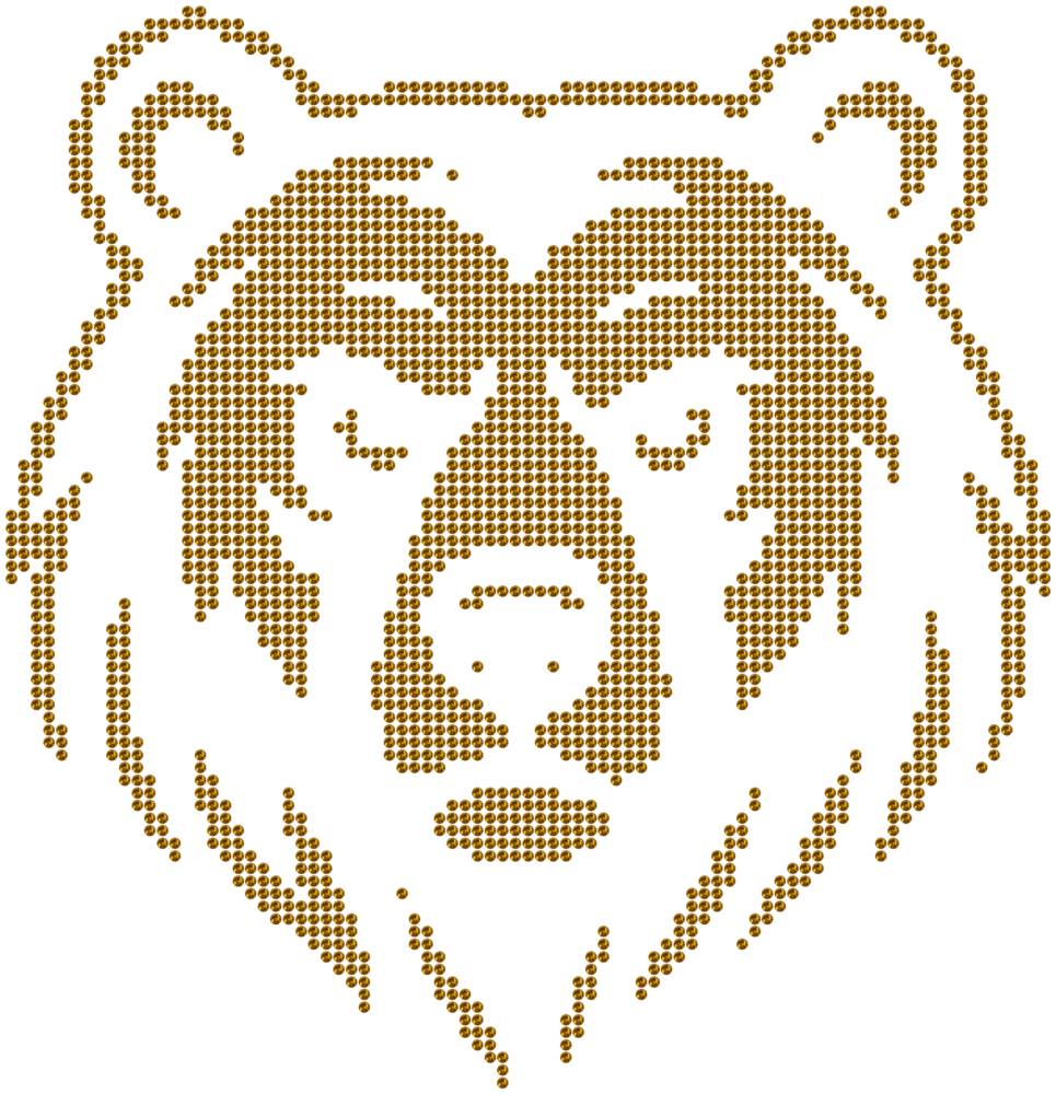 Трафарет Медведь — RHT_BEAR1_SS10_TOPAZ