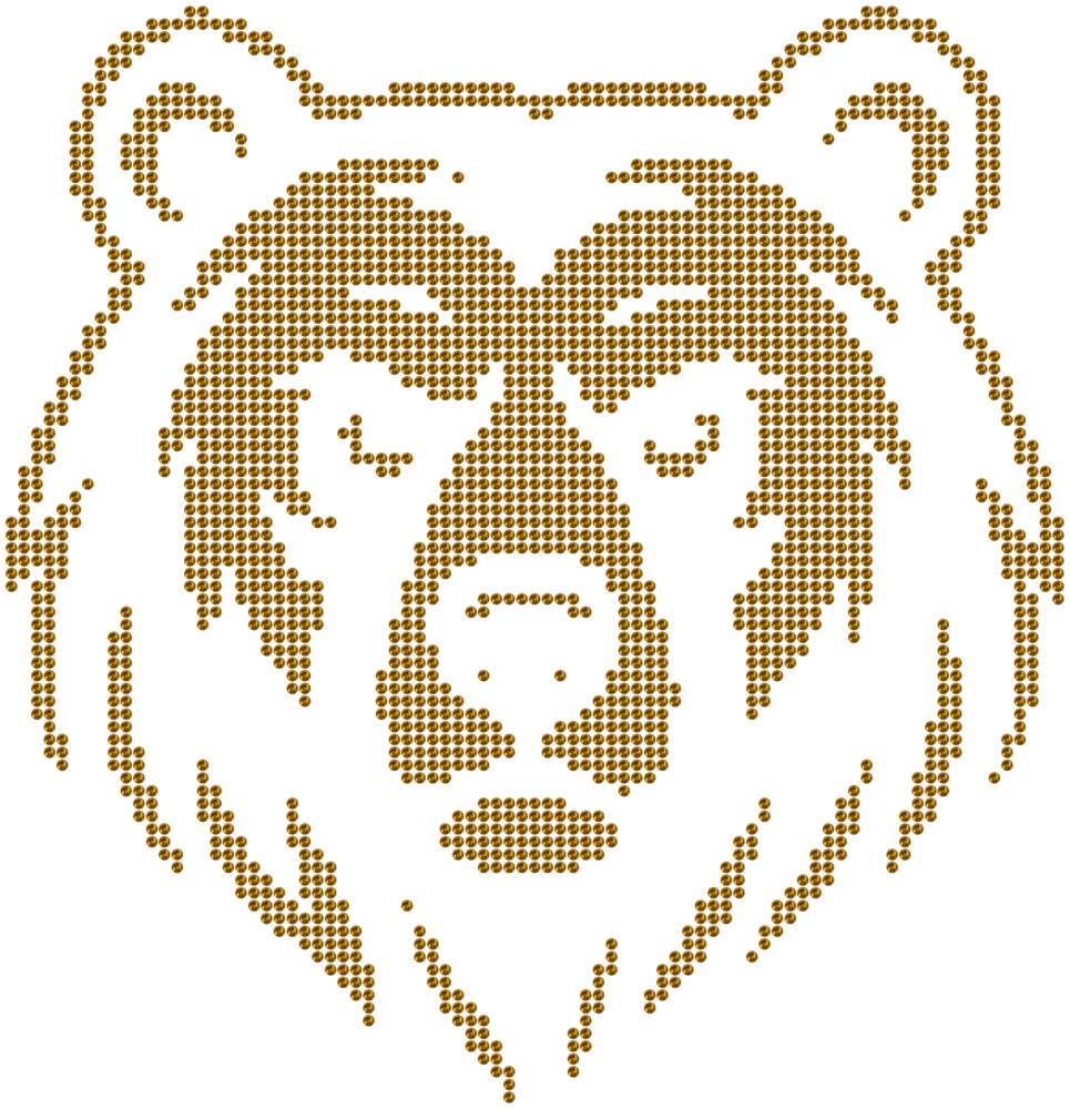 Трафарет Медведь — RHT_BEAR1_SS16_TOPAZ